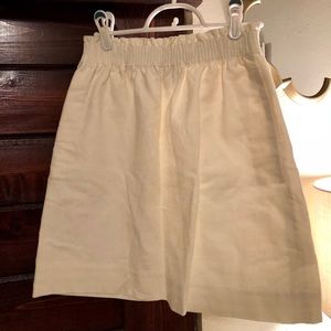 White Jcrew Skirt